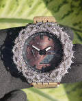 Custom thorn Watch: VVS Moissanite full iced out Thorn Design by silvoura
