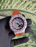 Iced Out Moissanite Watch | White Black Hip Hop Streetwear Luxury timepiece