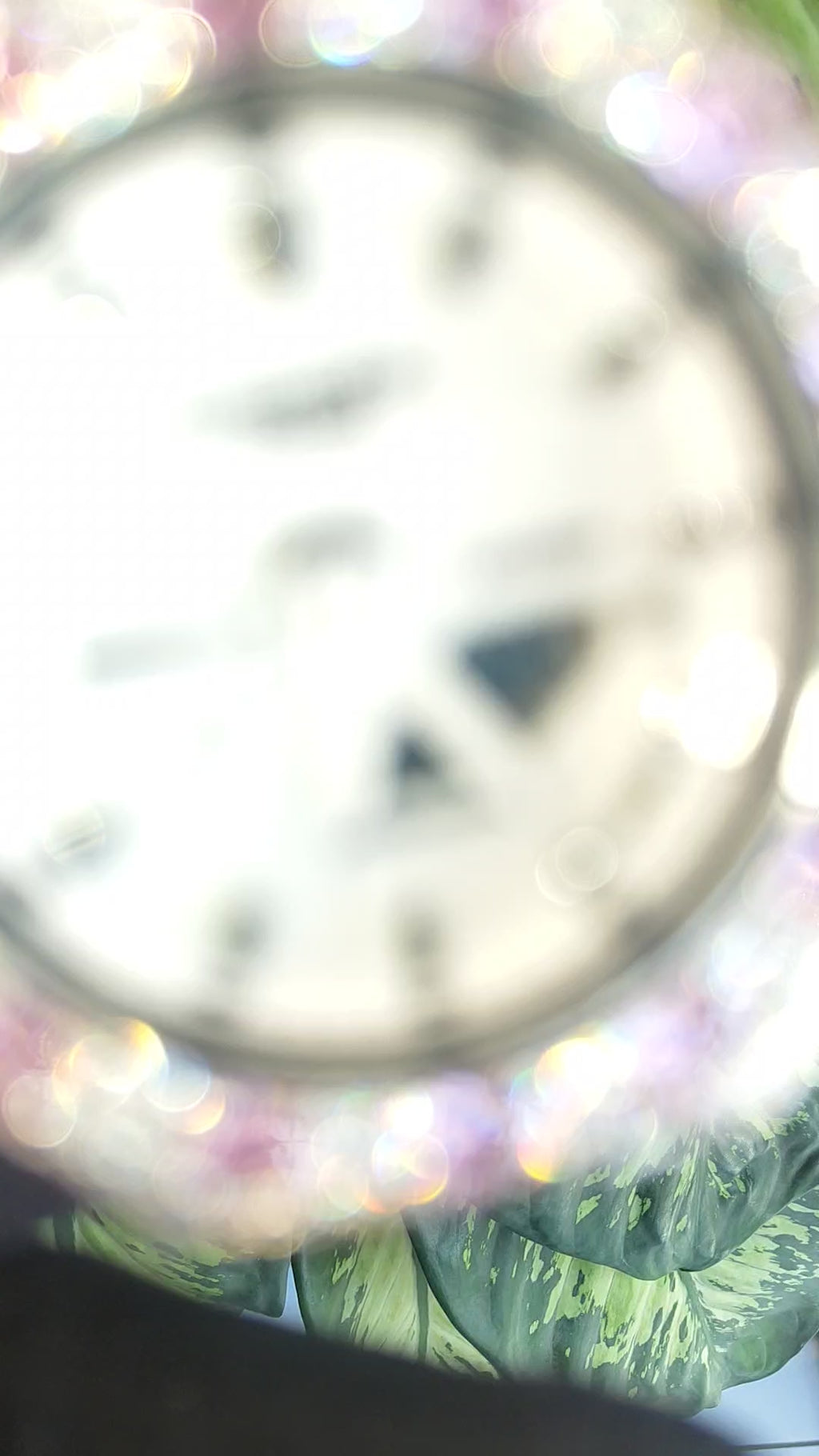 Custom Iced Out Watch: VVS Moissanite, pink Dial by Silvoura
