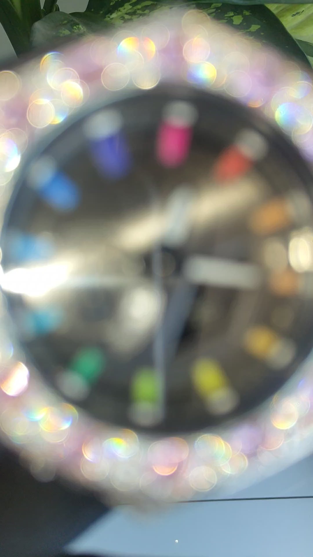 Custom Iced Out Watch: VVS Moissanite, pink Dial by Silvoura
